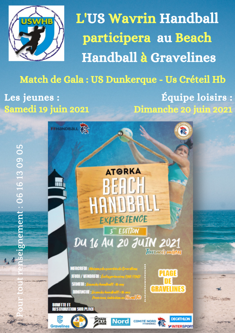 Lire la suite à propos de l’article Beach Handball à Gravelines